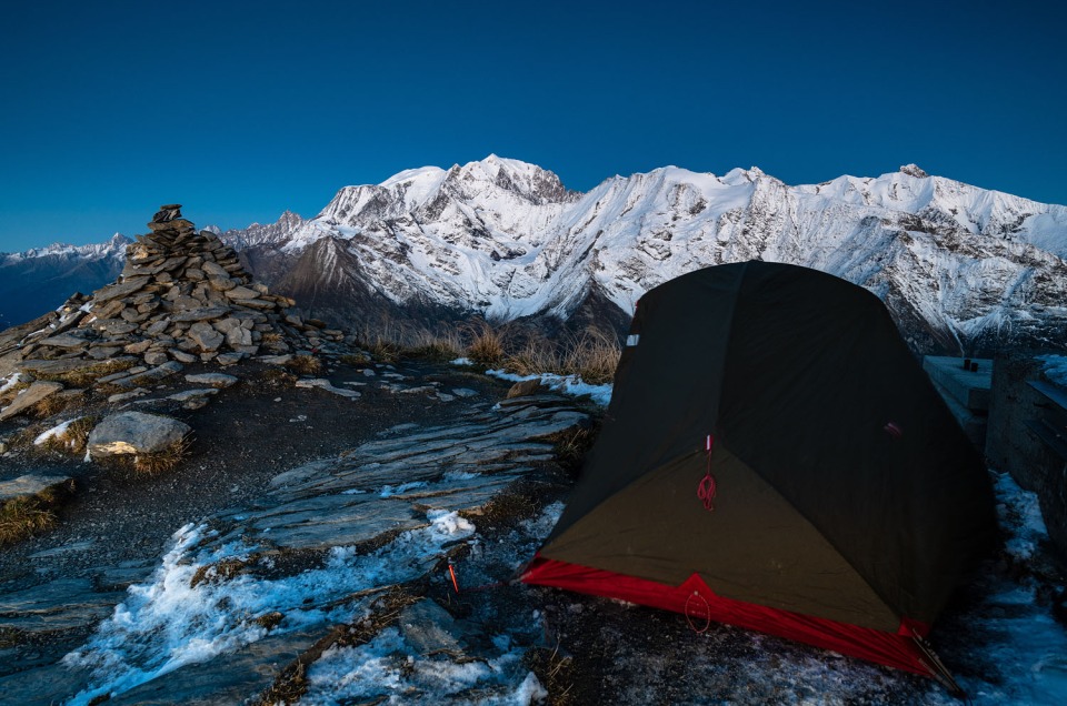 Bivouac au Mont Joly