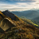 Bivouac au Roc Rouge, la Négresse dans les Bauges